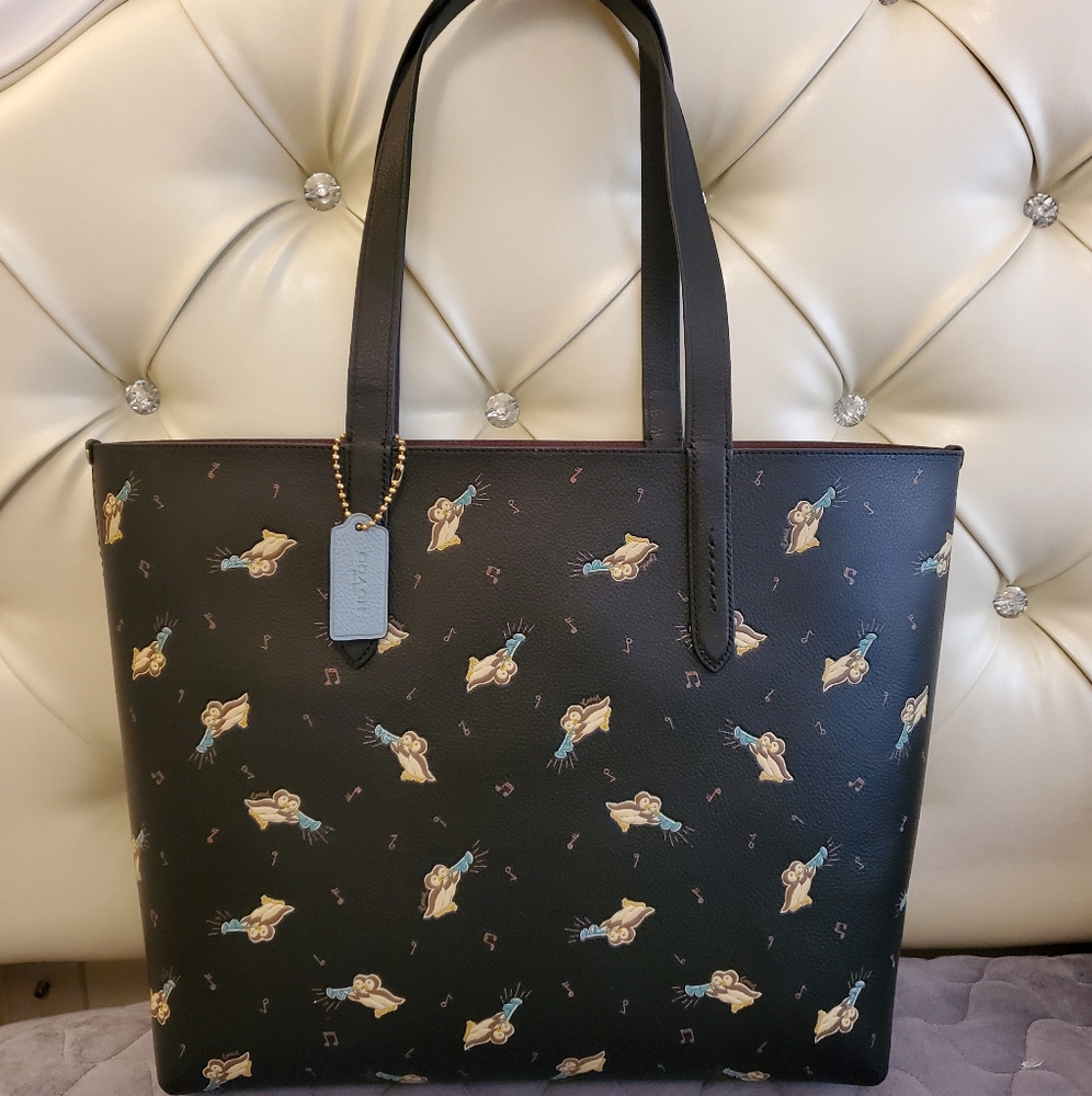 Coach Highline Leather Tote Bag